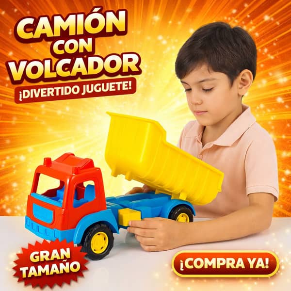 Camion Con volcadora